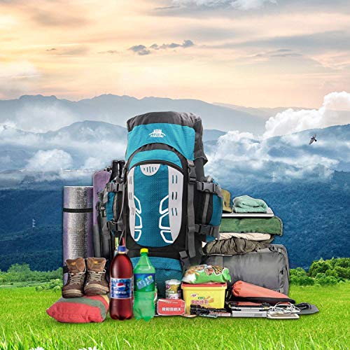 Mooedcoe 75L Mochila Senderismo Tactica Mochila Hombre Impermeable de Trekking Viaje Montaña Acampada Escalada (Verde) Mooedcoe 75L Mochila Senderismo Tactica Mochila Hombre Impermeable de Trekking Viaje Montaña Acampada Escalada (Verde)