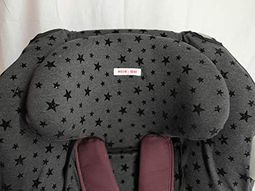 MOON-BEBE Funda para Maxi Cosi Bébé Confort Opal (BLACK) MOON-BEBE Funda para Maxi Cosi Bébé Confort Opal (BLACK)