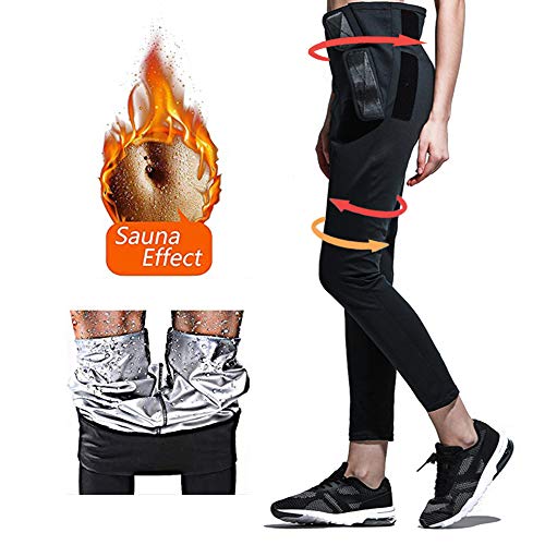 Moonssy Pantalones de Sauna Adelgazantes Mujer NANOTECNOLOGÍA, Leggins Reductores Adelgazantes, Leggins Anticeluliticos Cintura Alta, Mallas Fitness Push Up para Deporte Running Yoga Gym (XL) Moonssy Pantalones de Sauna Adelgazantes Mujer NANOTECNOLOGÍA, Leggins Reductores Adelgazantes, Leggins Anticeluliticos Cintura Alta, Mallas Fitness Push Up para Deporte Running Yoga Gym (XL)