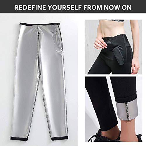 Moonssy Pantalones de Sauna Adelgazantes Mujer NANOTECNOLOGÍA, Leggins Reductores Adelgazantes, Leggins Anticeluliticos Cintura Alta, Mallas Fitness Push Up para Deporte Running Yoga Gym (XL) Moonssy Pantalones de Sauna Adelgazantes Mujer NANOTECNOLOGÍA, Leggins Reductores Adelgazantes, Leggins Anticeluliticos Cintura Alta, Mallas Fitness Push Up para Deporte Running Yoga Gym (XL)