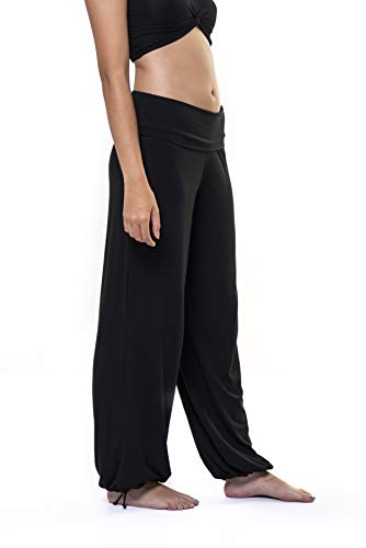moove by davedans Pantalón Largo Ancho Soller, Mujeres, Negro, S moove by davedans Pantalón Largo Ancho Soller, Mujeres, Negro, S