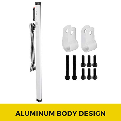 Mophorn Codificador Lineal 550mm, Escala Lineal para Máquina de Fresado Torno 550mm, Escala Lineal, Codificador Lineal, Escala Lineal Calibre Digital Escala Lineal Escala Lineal Digital con Accesorios Mophorn Codificador Lineal 550mm, Escala Lineal para Máquina de Fresado Torno 550mm, Escala Lineal, Codificador Lineal, Escala Lineal Calibre Digital Escala Lineal Escala Lineal Digital con Accesorios
