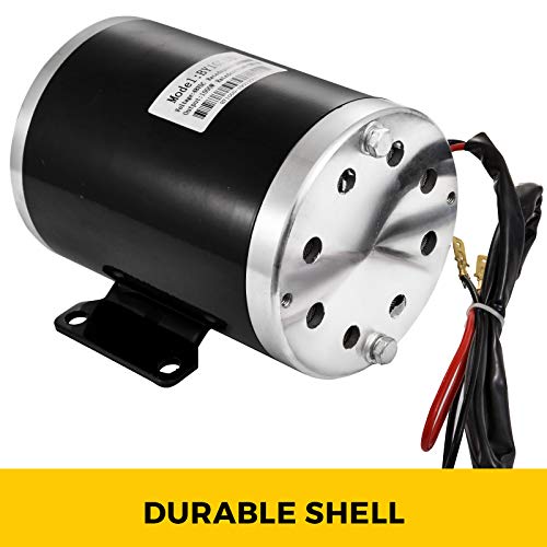 Mophorn Motor de Corriente Continua 1000W 48V con Controlador y Manija Motor Eléctrico Motor de CC 3000RPM