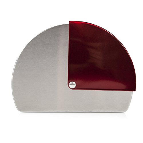 Morphy Richards Richards - Panera con Tapa Frontal Deslizante, Color Rojo Morphy Richards Richards - Panera con Tapa Frontal Deslizante, Color Rojo