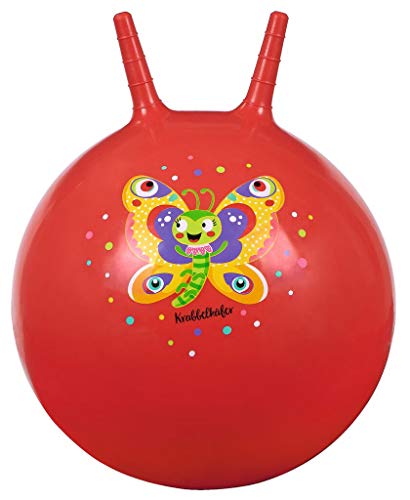 moses-Pelota saltadora con diseño de Mariposa, Color Rojo, para niños a Partir de 4 años, Juguete de Interior y Exterior para Sentarse y Saltar, (16129) moses-Pelota saltadora con diseño de Mariposa, Color Rojo, para niños a Partir de 4 años, Juguete de Interior y Exterior para Sentarse y Saltar, (16129)