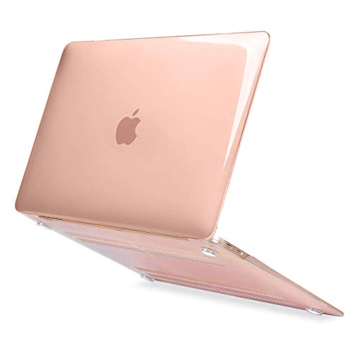 MOSISO Funda Dura Compatible con 2020-2018 MacBook Air 13 Pulgadas A2337 M1 A2179 A1932 con Pantalla Retina & Touch ID,Ultra Delgado Carcasa Rígida Protector de Plástico Cubierta,Cristal