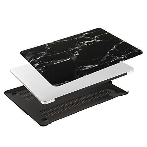 MOSISO Funda Dura Compatible con MacBook Air 13 Pulgadas (A1369 / A1466, Versión 2010-2017), Ultra Delgado Carcasa Rígida Protector de Patrón de Plástico Cubierta, Negro Mármol MOSISO Funda Dura Compatible con MacBook Air 13 Pulgadas (A1369 / A1466, Versión 2010-2017), Ultra Delgado Carcasa Rígida Protector de Patrón de Plástico Cubierta, Negro Mármol
