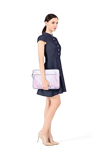 MOSISO Funda Protectora Compatible con 13-13.3 Pulgadas MacBook Air/MacBook Pro Retina/2019 2018 Surface Laptop 3/2/Surface Book 2, Bolsa Blanda de Estilo Mármol Caja Cubierta, Rosa MOSISO Funda Protectora Compatible con 13-13.3 Pulgadas MacBook Air/MacBook Pro Retina/2019 2018 Surface Laptop 3/2/Surface Book 2, Bolsa Blanda de Estilo Mármol Caja Cubierta, Rosa