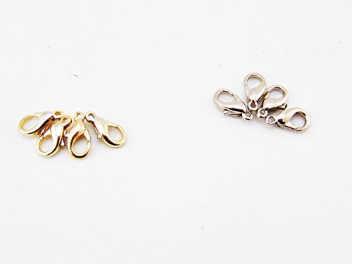 Mosquetones clásicos de mosquetón para collares, pulseras y colgantes. Mosquetones clásicos de mosquetón para collares, pulseras y colgantes.