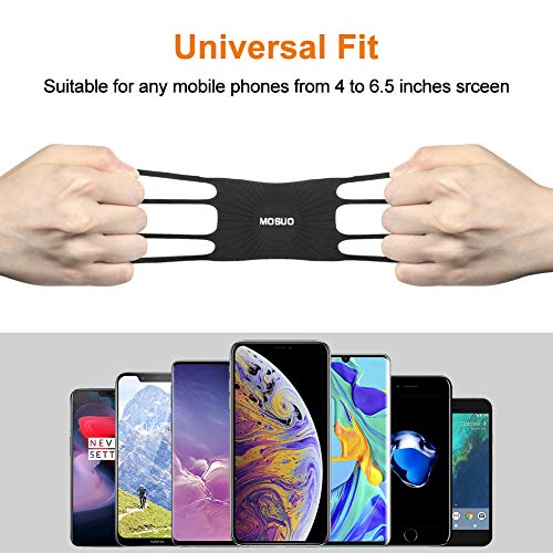 MOSUO Soporte Movil Bicicleta, Soporte Móvil Moto Universal Manillar de Silicona para Motocicleta MTB, 360° Rotación Agarre para iPhone XS XR X 8 Plus Samsung Galaxy Huawei y 4.0"-6.5" Smartphones MOSUO Soporte Movil Bicicleta, Soporte Móvil Moto Universal Manillar de Silicona para Motocicleta MTB, 360° Rotación Agarre para iPhone XS XR X 8 Plus Samsung Galaxy Huawei y 4.0"-6.5" Smartphones