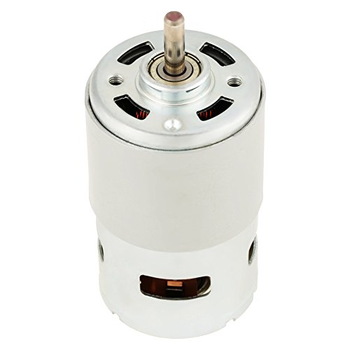 Motor eléctrico 775 pequeño de 12 V y 12 000 RPM de alta velocidad sin escobillas CC para herramienta eléctrica Motor eléctrico 775 pequeño de 12 V y 12 000 RPM de alta velocidad sin escobillas CC para herramienta eléctrica