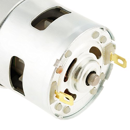 Motor eléctrico 775 pequeño de 12 V y 12 000 RPM de alta velocidad sin escobillas CC para herramienta eléctrica Motor eléctrico 775 pequeño de 12 V y 12 000 RPM de alta velocidad sin escobillas CC para herramienta eléctrica