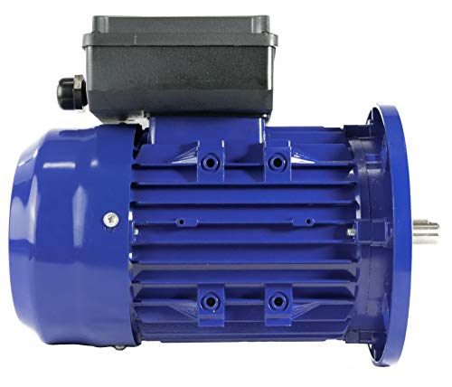 MOTOR ELECTRICO MONOFASICO 2,2KW / 3CV 220V 1500RPM B5 (BRIDA 250mm) TAMAÑO 100L - EJE 28mm ALTO PAR DE ARRANQUE ALREN