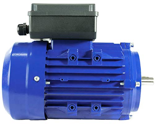 MOTOR ELECTRICO MONOFASICO 2,2KW / 3CV 220V 3000RPM B14 (BRIDA 140mm) TAMAÑO 90L - EJE 24mm ALTO PAR DE ARRANQUE ALREN