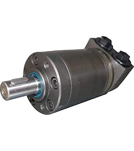 Motor hidráulico M+S MMS_C, volumen de tragar seleccionable de 8 cm3/U - 50 cm3/U, conexiones: G 3/8", eje: Ø 16 mm cilíndrico, 50 ccm, 1