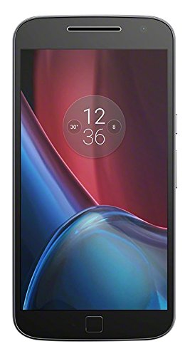 Motorola Moto G4 Plus - Smartphone libre Android (4G, 5.5", cámara de 16 MP, 2 GB de RAM, memoria interna de 16 GB ), color negro - [Exclusivo Amazon]