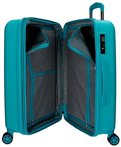 Movom Wood Maleta grande Azul 52x75x33 cms Rígida ABS Cierre TSA 109L 4,9Kgs 4 Ruedas Dobles Extensible Movom Wood Maleta grande Azul 52x75x33 cms Rígida ABS Cierre TSA 109L 4,9Kgs 4 Ruedas Dobles Extensible