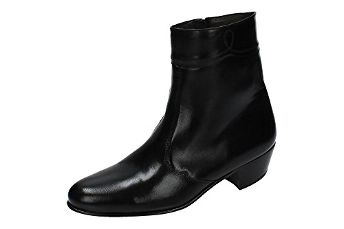MOYA 50 BOTÍN TACÓN Cubano Hombre Botas-Botines Negro 41 MOYA 50 BOTÍN TACÓN Cubano Hombre Botas-Botines Negro 41