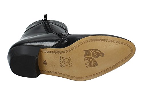 MOYA 50 BOTÍN TACÓN Cubano Hombre Botas-Botines Negro 41 MOYA 50 BOTÍN TACÓN Cubano Hombre Botas-Botines Negro 41