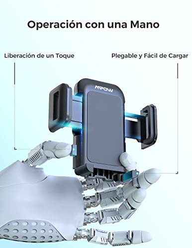 Mpow Soporte Móvil Coche, Soporte del Coche Móvil Universal para Salpicadero y Parabrisas con Ventosa de Gel Fuerte y Fijador Antivibración, para iPhone 12/11/SE/X/8/7 Plus, Galaxy S9/S8, Xiaomi ect Mpow Soporte Móvil Coche, Soporte del Coche Móvil Universal para Salpicadero y Parabrisas con Ventosa de Gel Fuerte y Fijador Antivibración, para iPhone 12/11/SE/X/8/7 Plus, Galaxy S9/S8, Xiaomi ect