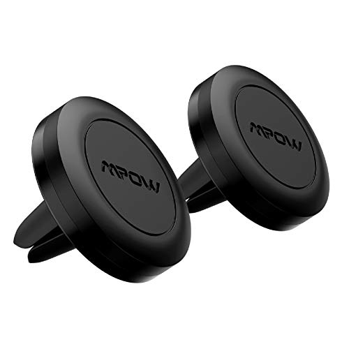 Mpow Soporte Móvil Coche, Soporte Magnético Rejillas, con Iman (2 Pack) para Rejillas Aire Coche Iman para iPhone Xs/XS MAX/XR/X 8/8 Plus/7, Galaxy Note9/8/S8/S8 Edge/S7, Smartphone, Huawei y ect Mpow Soporte Móvil Coche, Soporte Magnético Rejillas, con Iman (2 Pack) para Rejillas Aire Coche Iman para iPhone Xs/XS MAX/XR/X 8/8 Plus/7, Galaxy Note9/8/S8/S8 Edge/S7, Smartphone, Huawei y ect