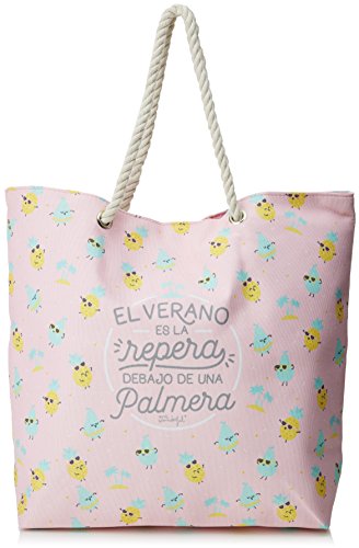 Mr. Wonderful Verano Bolsa de Cuerdas para el Gimnasio, 58 cm, Rosa Mr. Wonderful Verano Bolsa de Cuerdas para el Gimnasio, 58 cm, Rosa