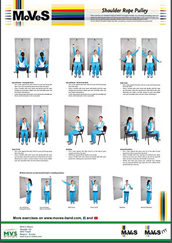 MSD 651051 – Polea de cuerda con agarre para manos. Ideal para rehabilitación de hombro