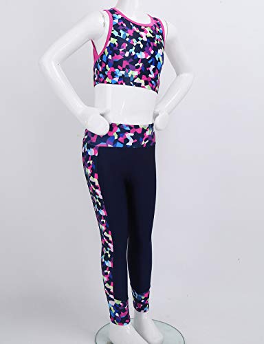 MSemis NiƱa Conjuntos Deportivos Sujetador+Leggings Largos Ropa de OtoƱo ElƔstico Crop Top Bra Top+Leggins para Danza de Ballet Gym Correr Yoga Rosa-Rojo 11-12 aƱos MSemis NiƱa Conjuntos Deportivos Sujetador+Leggings Largos Ropa de OtoƱo ElƔstico Crop Top Bra Top+Leggins para Danza de Ballet Gym Correr Yoga Rosa-Rojo 11-12 aƱos