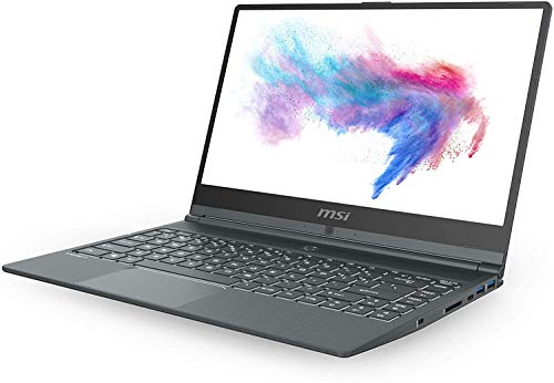 MSI Modern 14 A10RB-663XES - Ordenador portátil de 14" FullHD (Intel Core i7-10510U, 16GB RAM, 512GB SSD, Nvidia MX250-2GB GDDR5, sin Sistema operativo) gris - teclado QWERTY Español