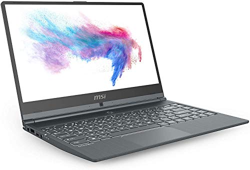 MSI Modern 14 A10RB-663XES - Ordenador portátil de 14" FullHD (Intel Core i7-10510U, 16GB RAM, 512GB SSD, Nvidia MX250-2GB GDDR5, sin Sistema operativo) gris - teclado QWERTY Español