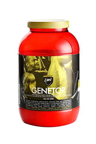 MTX nutrition MuscleGAINER -Genetor- [1,5 Kg.] Fresa -ALL in ONE con proteínas de suero, carbohidratos avanzados y efectivos sustratos para ganancia de fuerza, hipertrofia y calidad muscular.