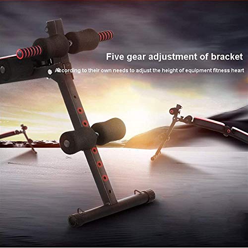 MU Banco de Peso Banco Plegable Inclinado Plano de Inclinación para Entrenamiento de Cuerpo Completo con Asiento Respaldo Más Amplio,Rojo MU Banco de Peso Banco Plegable Inclinado Plano de Inclinación para Entrenamiento de Cuerpo Completo con Asiento Respaldo Más Amplio,Rojo