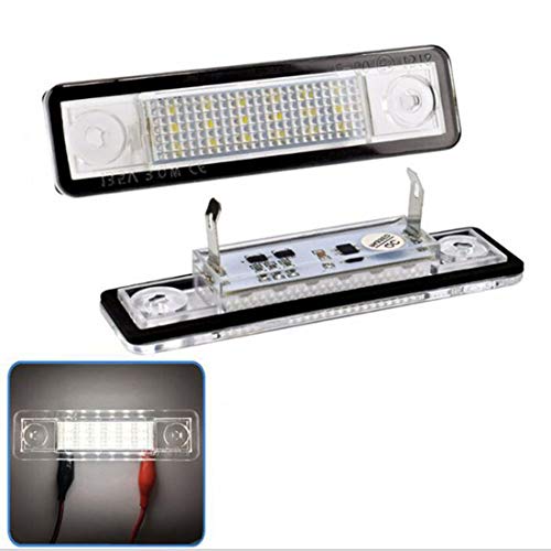 MuChangZi 2 Unids 6000 K 18 Leds Coche Luces de Matrícula 12 V Lámpara Blanca Número de Placa para O/Pel Corsa B Astra F G Omega Zafira Signum V MuChangZi 2 Unids 6000 K 18 Leds Coche Luces de Matrícula 12 V Lámpara Blanca Número de Placa para O/Pel Corsa B Astra F G Omega Zafira Signum V