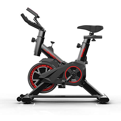 Mugar Bicicleta Estática Spinning MG-Varios Modelos, Fitness Spinning Bike Aerobic Home, silenciosa con Pantalla táctil, Diferentes resistencias (Negro)