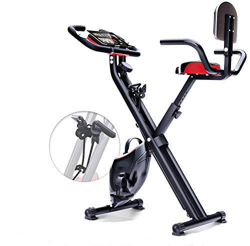 MUGAR Bicicleta Estática X-BIKE MG, Fitness Bike Aerobic Home, silenciosa con pantalla táctil LCd , diferentes resistencias con respaldo (X-BIKE MG) MUGAR Bicicleta Estática X-BIKE MG, Fitness Bike Aerobic Home, silenciosa con pantalla táctil LCd , diferentes resistencias con respaldo (X-BIKE MG)