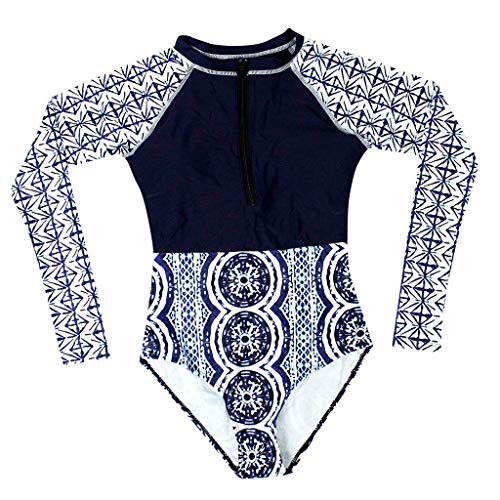 Mujer Bañador de Manga Larga de una Sola Pieza con Estampado Vintage para Surf,Internet_Estilo Deportivo Delgado Bikini de una Pieza Traje de baño,Liquidación Bikini brasileño niña Push up Bodys Mono Mujer Bañador de Manga Larga de una Sola Pieza con Estampado Vintage para Surf,Internet_Estilo Deportivo Delgado Bikini de una Pieza Traje de baño,Liquidación Bikini brasileño niña Push up Bodys Mono