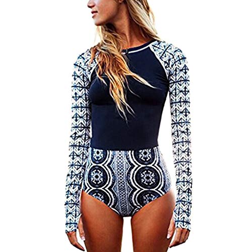 Mujer Bañador de Manga Larga de una Sola Pieza con Estampado Vintage para Surf,Internet_Estilo Deportivo Delgado Bikini de una Pieza Traje de baño,Liquidación Bikini brasileño niña Push up Bodys Mono Mujer Bañador de Manga Larga de una Sola Pieza con Estampado Vintage para Surf,Internet_Estilo Deportivo Delgado Bikini de una Pieza Traje de baño,Liquidación Bikini brasileño niña Push up Bodys Mono