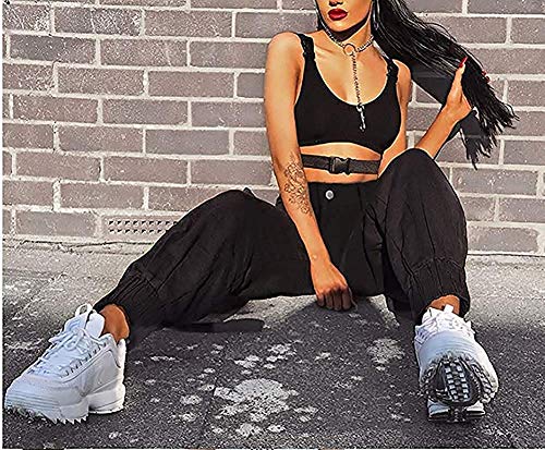 Mujer Pantalones Sueltos Deportivos Pantalones Casuales de Mujer Pantalones Cargo para Mujer Pantalones Largos de Cintura Alta de Moda para Baile Hip Hop Ocio Deportes al Aire Libre Mujer Pantalones Sueltos Deportivos Pantalones Casuales de Mujer Pantalones Cargo para Mujer Pantalones Largos de Cintura Alta de Moda para Baile Hip Hop Ocio Deportes al Aire Libre