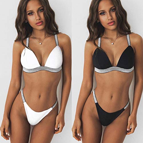 Mujer Traje de una Pieza con Relleno Bañador Push up Ropa de Baño Cintura Alta Mujer Monokini Traje de BañoTalla Grande Mujer Traje de una Pieza con Relleno Bañador Push up Ropa de Baño Cintura Alta Mujer Monokini Traje de BañoTalla Grande