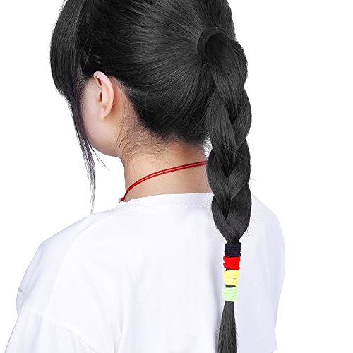 Multicolor Elástico Pelo Gomas sin Metal Suave Elástico, 69 Piezas, 3mm Multicolor Elástico Pelo Gomas sin Metal Suave Elástico, 69 Piezas, 3mm