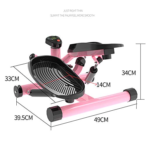 Multifunción Swing Stepper up-Down-Stepper Twister Pedal Machine Resistencia Ajustable Equipo de Gimnasio en casa con cordón Multifunción Swing Stepper up-Down-Stepper Twister Pedal Machine Resistencia Ajustable Equipo de Gimnasio en casa con cordón