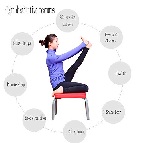 Multifuncional Pequeña Casero Plegable Yoga Invertido Heces, Se Puede Utilizar Para Invertido Yoga De La Aptitud, Puede Dar Forma Al Cuerpo, Calmar La Cintura Y Cuello, De Tubos De Acero De La PU Multifuncional Pequeña Casero Plegable Yoga Invertido Heces, Se Puede Utilizar Para Invertido Yoga De La Aptitud, Puede Dar Forma Al Cuerpo, Calmar La Cintura Y Cuello, De Tubos De Acero De La PU