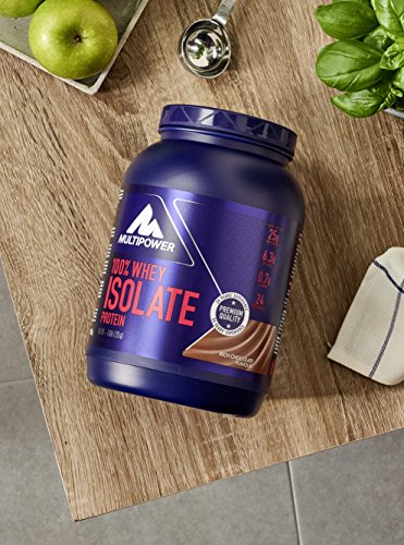 Multipower 100% Whey Isolate, Sabor Rich Chocolate - 725 gr Multipower 100% Whey Isolate, Sabor Rich Chocolate - 725 gr