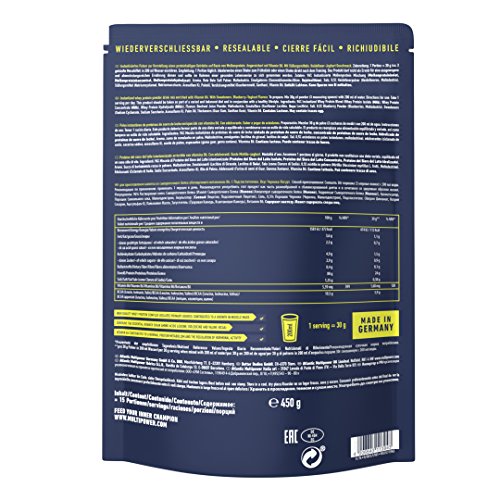 Multipower 100% Whey Protein Blueberry Yoghurt - 450 gr Multipower 100% Whey Protein Blueberry Yoghurt - 450 gr