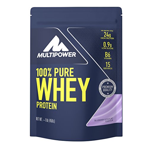 Multipower 100% Whey Protein Blueberry Yoghurt - 450 gr