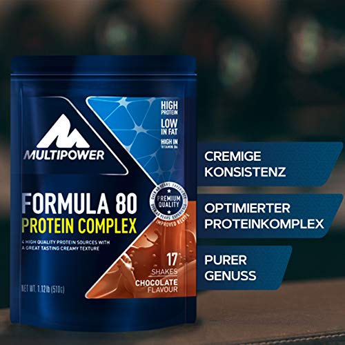 Multipower Formula 80, Sabor Chocolate - 510 gr Multipower Formula 80, Sabor Chocolate - 510 gr