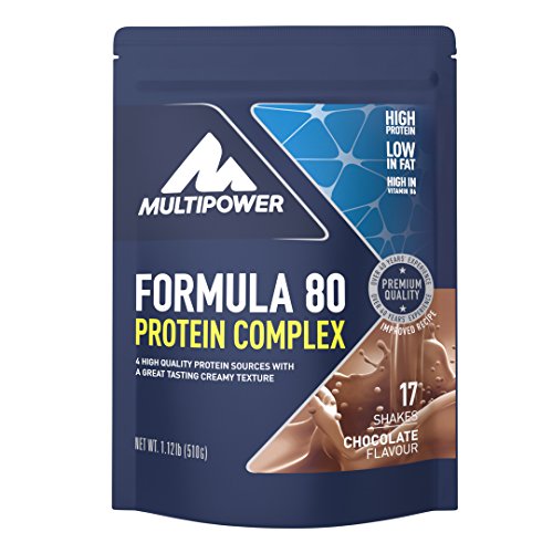 Multipower Formula 80, Sabor Chocolate - 510 gr