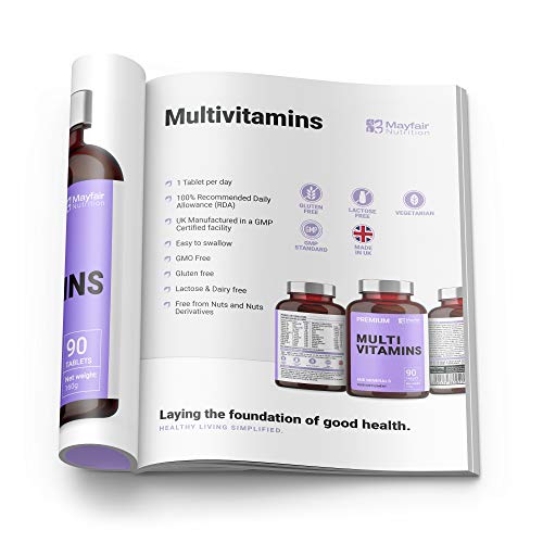 Multivitaminas completas | Multivitaminas, Zinc, Hierro y Magnesio | 90 Cápsulas | Suministro para 3 Meses | Fabricado en el Reino Unido por Iron Ore Health Multivitaminas completas | Multivitaminas, Zinc, Hierro y Magnesio | 90 Cápsulas | Suministro para 3 Meses | Fabricado en el Reino Unido por Iron Ore Health