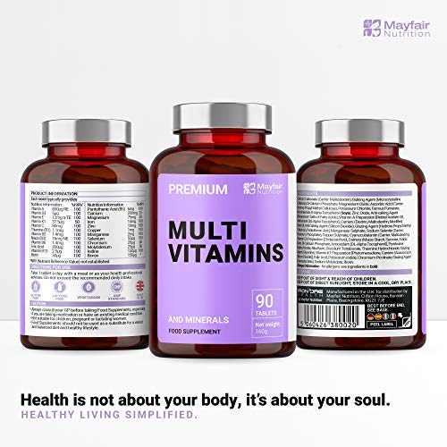 Multivitaminas completas | Multivitaminas, Zinc, Hierro y Magnesio | 90 Cápsulas | Suministro para 3 Meses | Fabricado en el Reino Unido por Iron Ore Health Multivitaminas completas | Multivitaminas, Zinc, Hierro y Magnesio | 90 Cápsulas | Suministro para 3 Meses | Fabricado en el Reino Unido por Iron Ore Health