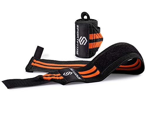 Muñequeras Deportivas Profesionales (UN PAR) Hombre y Mujer 45cm, Resistentes, Ideales para Gimnasio, Crossfit, Levantamiento de Pesas, Calistenia, Fitness, Musculación, Powerlifting Wrist Wraps Muñequeras Deportivas Profesionales (UN PAR) Hombre y Mujer 45cm, Resistentes, Ideales para Gimnasio, Crossfit, Levantamiento de Pesas, Calistenia, Fitness, Musculación, Powerlifting Wrist Wraps